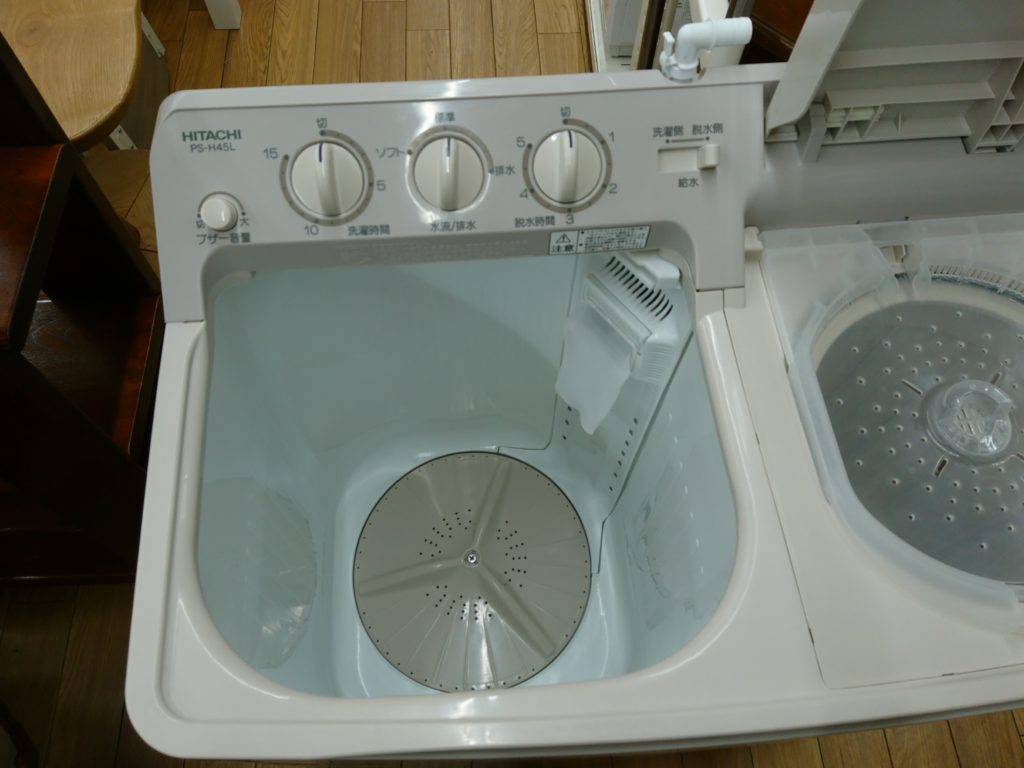 日立 二層式洗濯機 PS-H45L 2014年 | リサイクルマート 宮崎大塚店